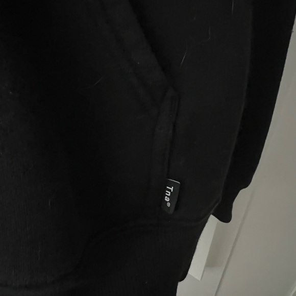 Black Aritzia Perfect Hoodie - Picture 2 of 3